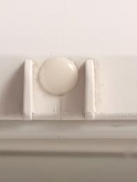 Photo by Ian From QLD. Gently remove the pin, the two parts can be separated and the old seal removed.. Nov 2024 - Freezer Door Gasket - Suits Dometic RM2453 / RM2553 Fridges