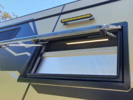 Photo by Elayne From NSW. Nov 2024 - MobiCool CHAL Alloy-Frame Window with Blind & Flyscreen - 900mm W x 450mm H