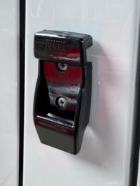 Dec 2024 - Plastic Wall Bracket Kit - Deep Black - Suits Fiamma Awning Legs