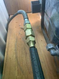 Photo by Graham From VIC. Dec 2024 - Keefer Reducing Gas Flare Nut - 3/8 inch Female SAE to 5/16 inch Pipe