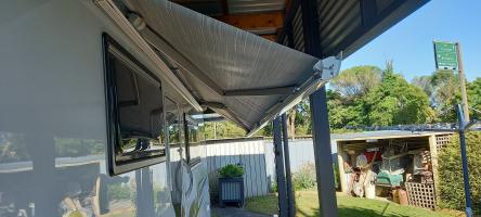 Photo by Edward From VIC. Dec 2024 - Left Spring Arm Assembly - Suits Thule 5200 Awnings - 3m and Longer