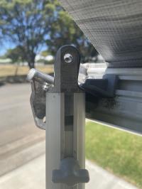 Photo by James From NSW. Dec 2024 - Left Leg Top & Plastic Rivet - Suits Fiamma F45s / F65s / F80s Awnings