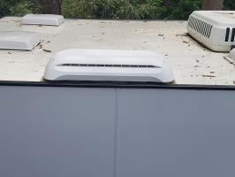 Photo by Bill From NSW. Jan 2025 - Dometic Roof Vent Cap (White) Suits Roof Vent Base