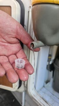 Photo by Leah From NSW. Jan 2025 - 16385: Drain Cap for Waterfill Funnel - Suit Thetford C2 Toilets