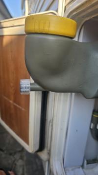 Photo by Leah From NSW. Jan 2025 - 16385: Drain Cap for Waterfill Funnel - Suit Thetford C2 Toilets