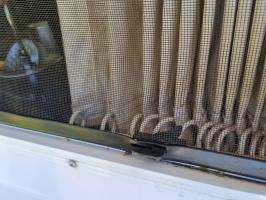 Photo by Garry From QLD. Jan 2025 - Flyscreen - Rounded Bottom Corners - Suits 508mm H x 1524mm W Camec Odyssey & Australite Windows