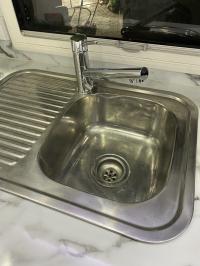 Photo by Murray From NSW. Jan 2025 - Three-Way Sink Mixer Tap - Hot / Cold / Filtered / 240mm Reach / Chrome