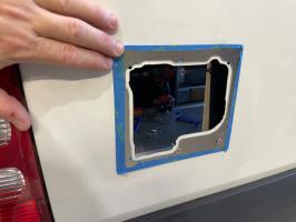 Photo by Tim From QLD. I also laser cut a Stainless Steel backing plate to ensure a strong and rigid fixture.. Jan 2025 - CMS J-Series 15A AC Power Inlet with 16A RCD Breaker - Black