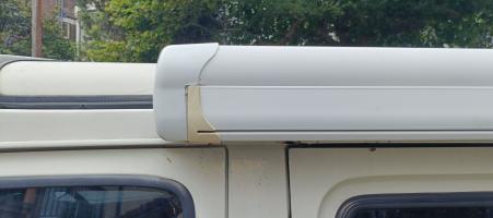 Photo by Brian. Jan 2025 - Left Awning Case End Cover - Suits 2.5-4m Fiamma F45 i Awnings