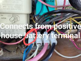 Photo by Peter From NSW. Jan 2025 - Inline Thermal Fuse - Suits Dometic RM4606 / RUA Fridges