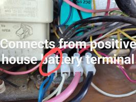 Photo by Peter From NSW. Jan 2025 - Inline Thermal Fuse - Suits Dometic RM4606 / RUA Fridges