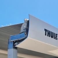 Photo by Frank From WA. Jan 2025 - Lead Rail End Caps - Left & Right - White - Suits Thule 5200 Awnings
