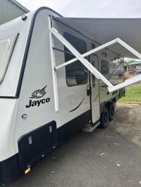 Photo by Shaun From QLD. Jan 2025 - Awning Arm End Cap - White - Suits Carefree Altitude Awnings