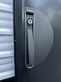 Photo by Jessica From QLD. Feb 2025 - Door Lock with Barrel & Keys - Right-Hand Hinge, Viewed from Outside - Suits Milenco Columbia Doors