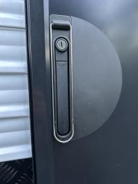 Photo by Jessica From QLD. Feb 2025 - Door Lock with Barrel & Keys - Right-Hand Hinge, Viewed from Outside - Suits Milenco Columbia Doors