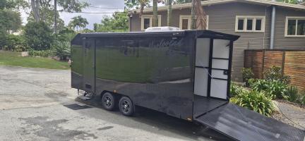 Feb 2025 - Aussie Traveller DC Caravan Door - Square Top - 1908 x 762mm - Left-Hand Hinge - Black