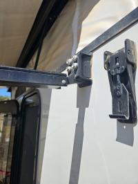 Photo by Angela From WA. Feb 2025 - Top Bracket Kit - Black - Suits Lippert Solera Classic Manual Awnings