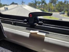 Photo by Dan From WA. Feb 2025 - Locking Catch & Striker Set - Black - Suits Odyssey Premium Windows