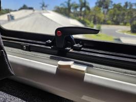 Photo by Dan From WA. Feb 2025 - Locking Catch & Striker Set - Black - Suits Odyssey Premium Windows