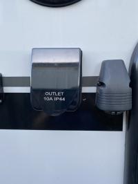 Photo by Roula From NSW. Feb 2025 - Australian RV Caravan Power Outlet - 240V / 10A - IP44 - Black