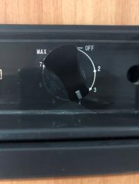 Photo by Michael From SA. Feb 2025 - Thermostat Knob - Black - Suits Dometic RM2350 Fridges