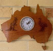 Photo by Russell From QLD. Feb 2025 - Recessed Wall Clock - 100mm - Silver / White