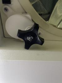 Photo by Greg From QLD. Feb 2025 - Lift Motor with Knob - Off-White - Suits Fan-Tastic Powered-Lift Roof Vents Made Since 2014