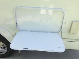 Photo by Bryson From NSW. Feb 2025 - Caravan Picnic Table - White - 800 x 445mm