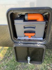 Photo by John & Kelsey From SA. Feb 2025 - Thetford C250 / C260 Fresh-Up Set - Holding Tank, Seat & Cover / Ceramic-Bowl Toilets