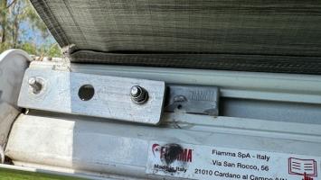 Photo by Pru. Mar 2025 - Right Leg Fixing Kit - Suits Fiamma F45 L / F45 Ti L Awnings