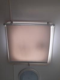 Photo by Kevin From QLD. Mar 2025 - Camco Lights Out Retractable Vent Shade - Suits 355mm Roof Hatches