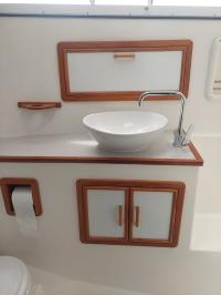 Photo by Clive From NSW. Mar 2025 - Oval Countertop Basin - Ceramic / 405 x 330 x 145mm / Gloss White / 45mm Waste Hole