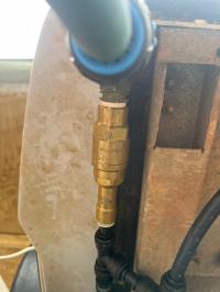 Photo by Patrick From VIC. Mar 2025 - John Guest Mains Water Pressure Limiting Valve - 350kPa - 1/2 inch Female BSP Inlet / 12mm Push-On Outlet