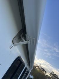 Photo by Peter. Mar 2025 - Awning Centre Support Cradle - White - Suits Carefree & Dometic A&E Roll-Out Awnings