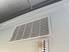 Photo by Rodney From NSW. Mar 2025 - Dometic Large Fridge Wall Vent - White - 490 x 249mm Cut-Out - Suits Fridges Over 100L