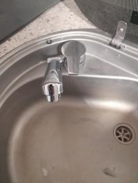 Photo by Lance From QLD. Mar 2025 - Fold-Down Mixer Tap - 160mm Reach / 1/2 inch Female BSP - Suits Dometic Cramer Sinks