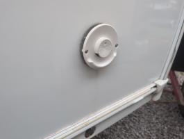 Photo by Travis From QLD. Mar 2025 - Cowl Vent - Outer - White - Suits Truma Combi E Heaters