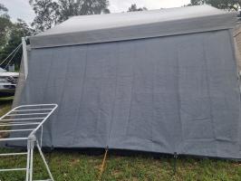 Photo by Mark From NSW. Mar 2025 - CGear Extra-Drop Privacy Screen - 3660 x 2000mm - Suits 13ft Awnings