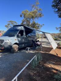 Photo by Gareth From WA. Mar 2025 - Coast Sun Screen - 2850 x 1800mm - Pegs & Ropes Included - Suits 3m Box Awnings