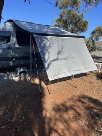 Photo by Gareth From WA. Mar 2025 - Coast Sun Screen - 2850 x 1800mm - Pegs & Ropes Included - Suits 3m Box Awnings