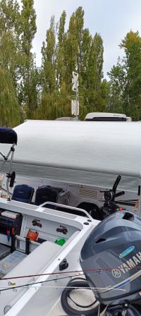 Photo by Ross From ACT. Mar 2025 - Supex Slightly Curved Awning Roof Rafter - 25-35mm Curve / 1.5-2.5m Extension - White