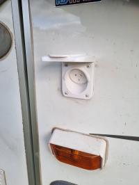 Photo by Alyssa From NSW. Apr 2025 - Transco PowerRun Caravan Power Outlet - 240V / 10A - IP54 - White