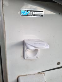 Photo by Alyssa From NSW. Apr 2025 - Transco PowerRun Caravan Power Outlet - 240V / 10A - IP54 - White