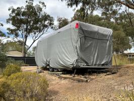 Photo by Helen From SA. Apr 2025 - Premier Platinum Caravan Cover - 7.3-7.9m (24-26ft)