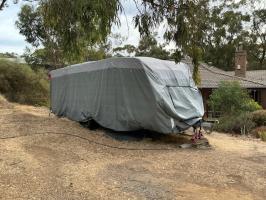 Photo by Helen From SA. Apr 2025 - Premier Platinum Caravan Cover - 7.3-7.9m (24-26ft)