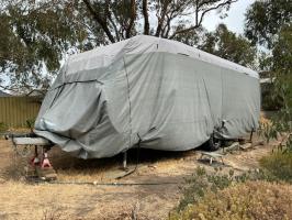 Photo by Helen From SA. Apr 2025 - Premier Platinum Caravan Cover - 7.3-7.9m (24-26ft)