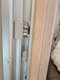 Photo by Joshua From WA. Apr 2025 - Shower Door Pivot Catch - Grey / 9mm - Suits Jayco Showers