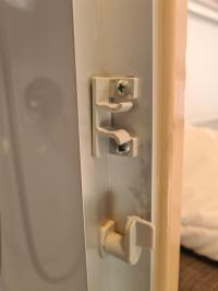 Photo by Joshua From WA. Apr 2025 - Shower Door Pivot Catch - Grey / 9mm - Suits Jayco Showers