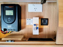 Photo by James Derek From SA. Apr 2025 - RV Electronics Slimline LED Water Tank Level Indicator - Dual Tank