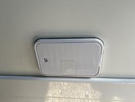 Photo by Derek From NSW. Apr 2025 - Replacement Door Kit - White / 210 x 135mm / Lock & Key - Suits Jayco Triple Water Fillers